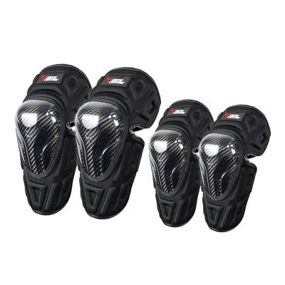 China MOTOCENTRIC Flexible Carbon Cellulose Protective Knee And Elbow Pads For Motorcycles for sale