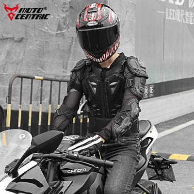 China MOTOCENTRIC Motorcycle Flexible Hard Shell Factory ABS&EVA Reticular Breathable Jacket Protect for sale