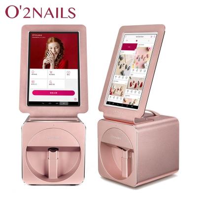 China O2nails impresora de uas plus PLUS X11 desktop profesional nail polish printer machine X11 for sale