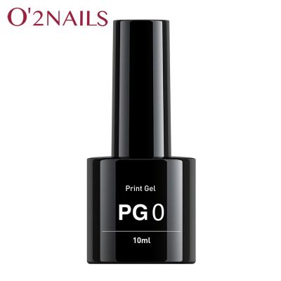 China Absorb ink O2NAILS printing gel for base model nail printing DIY color printing to absorb PG0 ink for sale