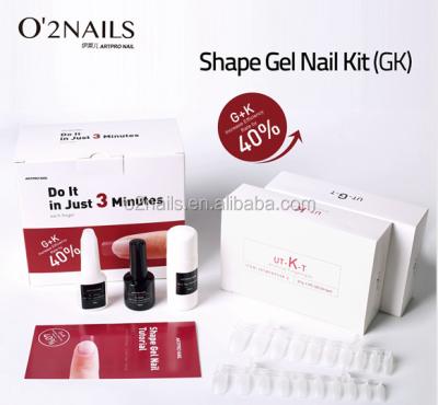 China Fade Nail O2NAILS Quick Nail Extension Without Harm Acrylic Nail Kit Shape Gel Nail Kit for sale