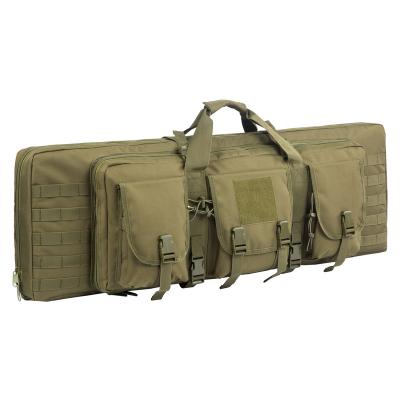 China Outdoor Activities Throwing Gun Bag Hidden Gun Bag Tactical Shooting Heavy Duty Outdoor Bag Double Rifle Gun Bag Tactical Gun Bag for sale