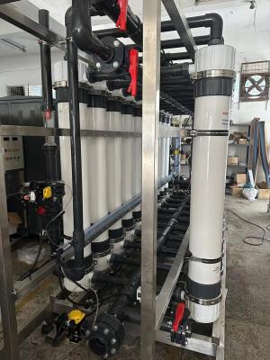 China SS304 / PVC Ultrafiltration Water Filter With 80% System Recovery for sale