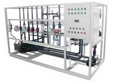 China Siemens S7 PLC Controlled Ocean Water Desalination Machine 100 To 1000 M3/Day for sale