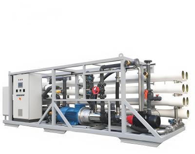 China Customizable Seawater Purification System 99.5% Desalting For Varying Salinity for sale