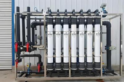 China SS304 / PVC Ultrafiltration Membrane System With 99.99% Virus Removal for sale