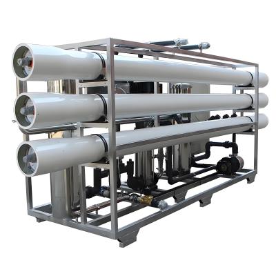 중국 시멘스 S7 PLC 소금 물 RO 플랜트 500-5000ppm 98% 거부율 판매용