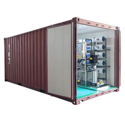 China 5 tot 7 fasen Containerized RO-systeem voor TDS Brackish Water Desalination Te koop