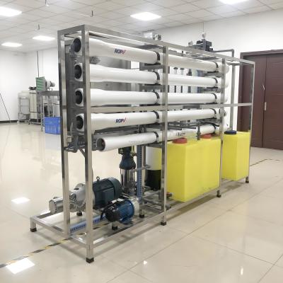 China Industrial Duplex Steel 2205 Seawater Desalination System with Siemens S7 PLC for sale