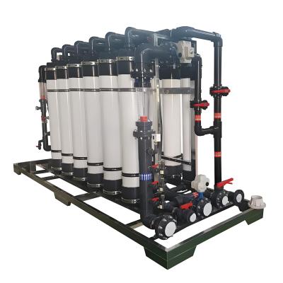 China Stainless Steel Control Panel Ultrafiltration System Water Purifier 80-90% Recovery rate for Drinking Water for sale