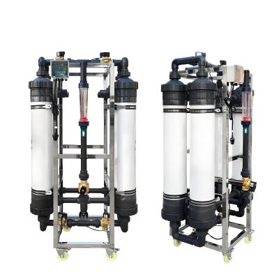 China SS304/PVC Ultrafiltration Systems Water Treatment With High Water Yield for sale