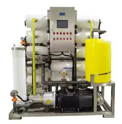 China Multi Media Filtration/Ultrafiltration Seawater Desalination System for sale