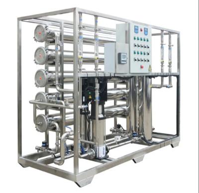 China High Pressure Pump And 4040 Membrane Size Industrial RO Water Purifier Stainless Steel Filtration for sale