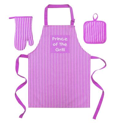 China Meita Home Eco-friendly Apron Set For High Quality Kids Children Baking Apron Set for sale