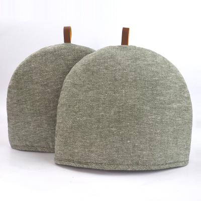 China MEITA HOUSE Heat Resistant Yarn Heat Resistant Dyed Cozy Cloth Teapot Household Cloth Tea Cozy Tea for sale