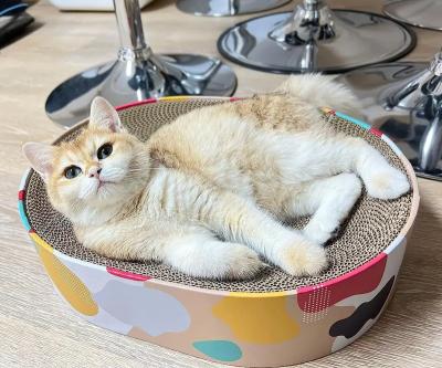 China Stocked Sellers Factory Supply Pet Products Cat Sofa Wall Cardboard Scratcher For Hot Sale for sale