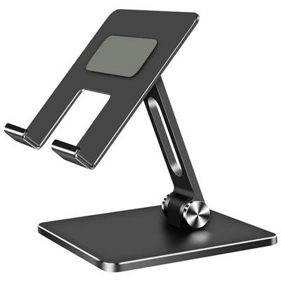 China Metal Desktop Cell Phone Holder Stand For iPhone iPad Xiaomi Metal Adjustable Desk Stand Table Universal Cell Phone Holder for sale