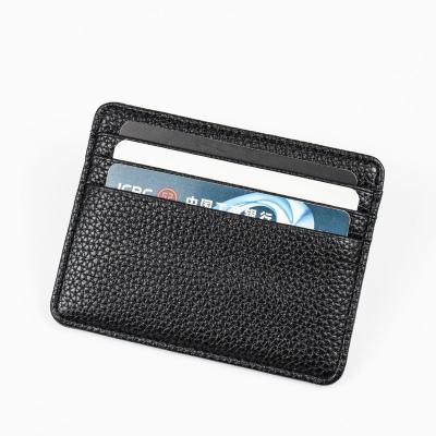 China Fashion Front Pocket Slim Wallet RFID Blocking Credit Card Holder RFID Card Cases Card Holder for sale