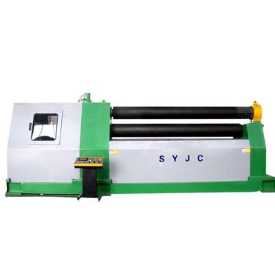 China Factory 3 Rolls Full Function With Cone Bending Hydraulic Arc Adjust Roll Plate Machine For Small And Medium Products for sale