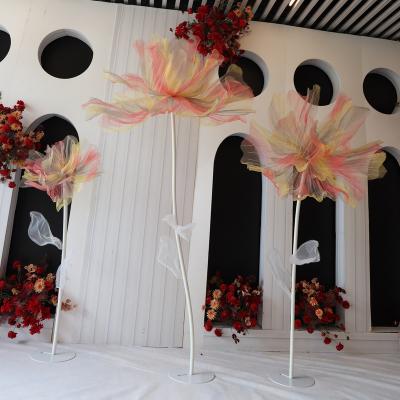 China Wedding Home Decoration Party Three Pieces SetPaper High Quality Fpr Artificial Flowers Cheap Backdrop Wedding Monogram Bridal Shower Centerpiece for sale