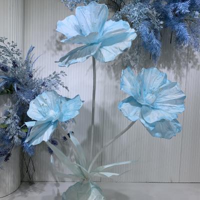 China Wedding. Wedding High Quality Artificial Flower Artificial Flowers Gradient Paper Decoration Background Flower Strip for Wedding and Party for sale