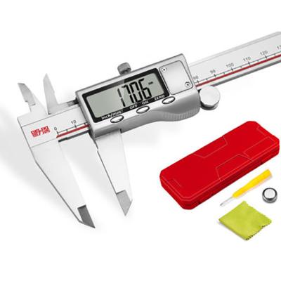 China Plastic Digital Vernier Caliper LCD Screen Millimeter Conversion Tool Electronic Measuring Depth 43*13*3.3cm for sale