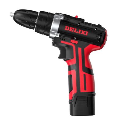 China Wholesale Professional Power Cordless Electric Power Tools Impact Drill With Lithium Ion Battery 20*17.5**7cm for sale