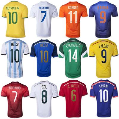 China Sets 2022 Football Team Quick Dry Uniform Game Sportswear Suit Professional Football Soccer Tank Top for sale