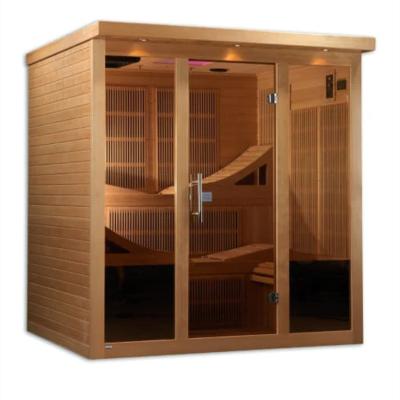 China Computer Control Panel Wholesaler High Quality Hemlock Dropshipping Red Cedar Infrared Sauna Chairs for sale