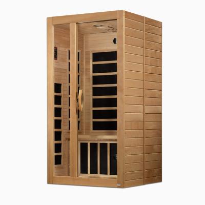 China Portable 4 Person Private Hemlock 3 Computer Control Panel Infrared Reservation Sauna for sale