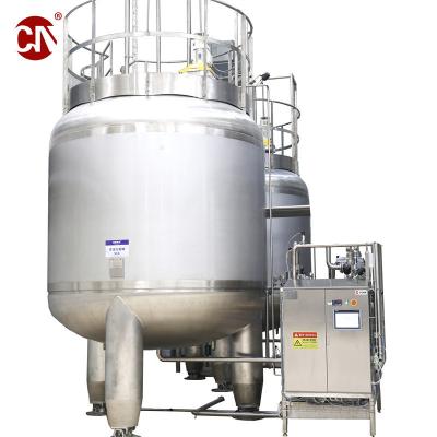 China Customized Stainless Steel Aseptic Tank for 5ton 10ton 15ton 20ton Milk Making Line for sale