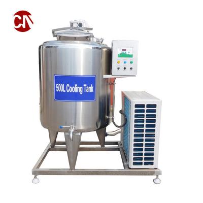 China Cheese Cooling Tank 200L 500L 100 Liter 500 Liter 1000 Liter Milk Refrigeration Tank for sale