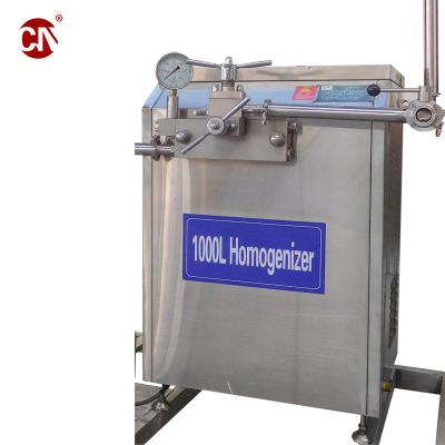 China Homogeneizador de leite pasteurizador elétrico personalizado para produção e venda de iogurte pequeno à venda