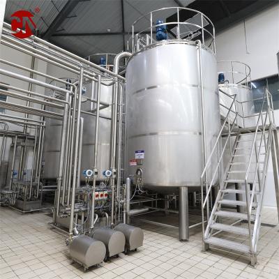 중국 Stainless Steel Mixing tank Pasteurizer Dairy Processing Line for Dairy Product Manufacturing 판매용