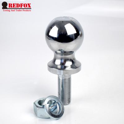 China Standard Trailer Parts USA SAE.J684 Holding Case Package Chrome Plated Finish Trailer Ball Car Towing Ball for sale