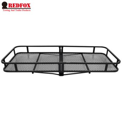 China Hot Sale Factory Folding Hitch Mounted Rack Storage Cargo Carrier Basket For 2