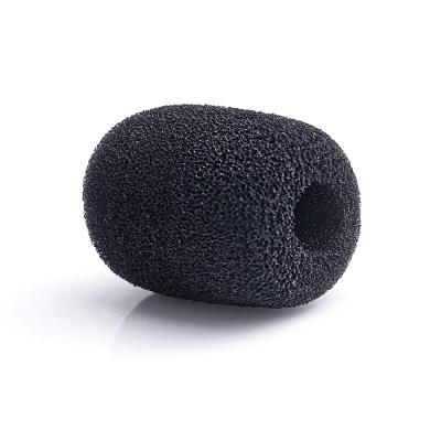 China Helmet Microphone Windscreen Sponge Foam Mic Cover For Helmet Microphone for sale