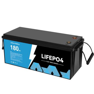 China Power Tools OEM Rechargeable 12.8V 180Ah Deep Cycle Lithium Ion Lifepo4 Battery for Solar Energy RV Marine Battery for sale