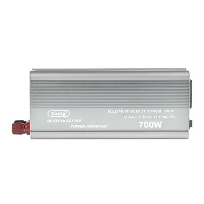 China 700W Power Inverter Peak 1400W 12V DC to 110V AC Modified sine Wave Power Inverter 200*50*130mm for sale