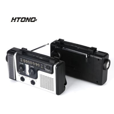 China Home radio 2015 solar dynamo portable fm radio with power bank for sale