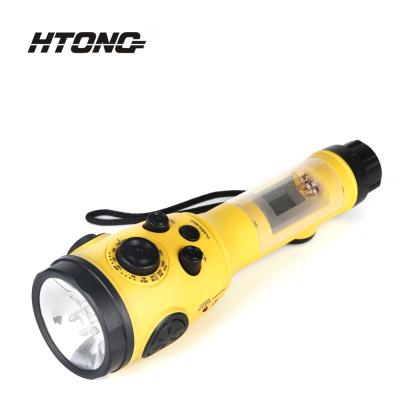 China Dynoma+LED LED Flashlight with AM/FM/NOAA Radio for sale