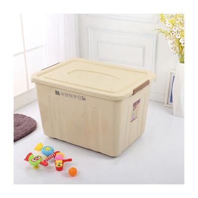 China 2021 special hot sale multifunctional thick storage box stored storage box pp 720*520*460mm for sale