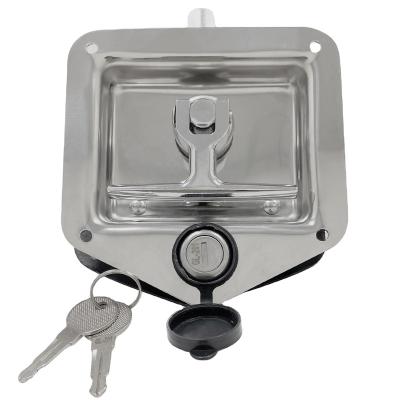 China Folded Cabinet GL-12114 RV Trailer Stainless Steel T-Handle Lock for sale