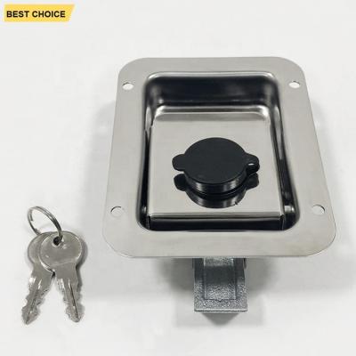 China GL-12116 Cabinet Stainless Steel Door Lock Camper Trailer Pallet Lock for sale