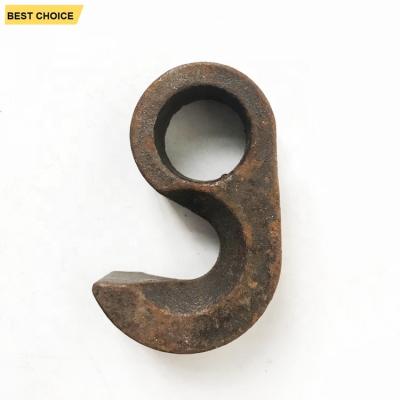 China GL-16313/16314/16315 Semi Truck Trailer Truck Raw Finish Steel Forged Hook Set for sale