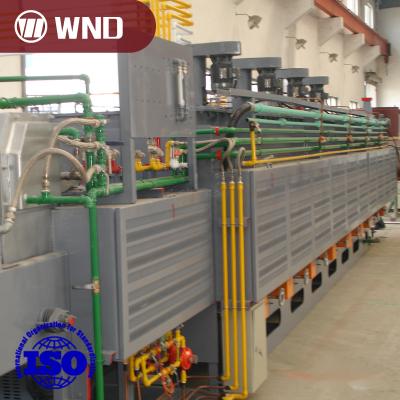 China Heat Treatment Four Mesh Belt Quenching Furnace Continuous Quenching Industrial Boiler for sale