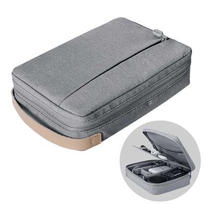 China WIWU Viable Electronic Accessories Cable Organizer Bag Travel Pouch Storage Bag For Memory Cards Large Capacity Detachable Bag for sale