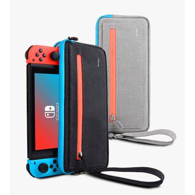 China Water-resistant+Durable+Shockproof WIWU Slim Waterproof Carry Bag For Game Switch Portable Soft Comfortable Storage Case for sale