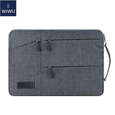 China WIWU Multi-pocket Handbag Eco-friendly / Waterproof Laptop Sleeve Case For Macbook Pro 15.6 Air Retina 13 Briefcase Waterproof Women 12 for sale