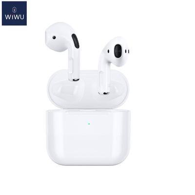 China Active Noise Canceling Earphone WIWU HiFi Radio Connect TWS Airbuds Lite With Charging Case Noise Canceling Earbuds BT 5.0 for sale